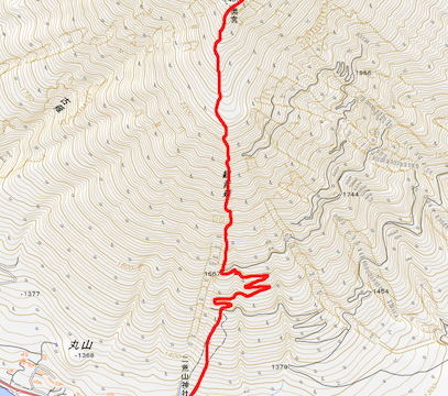男体山ルートマップ