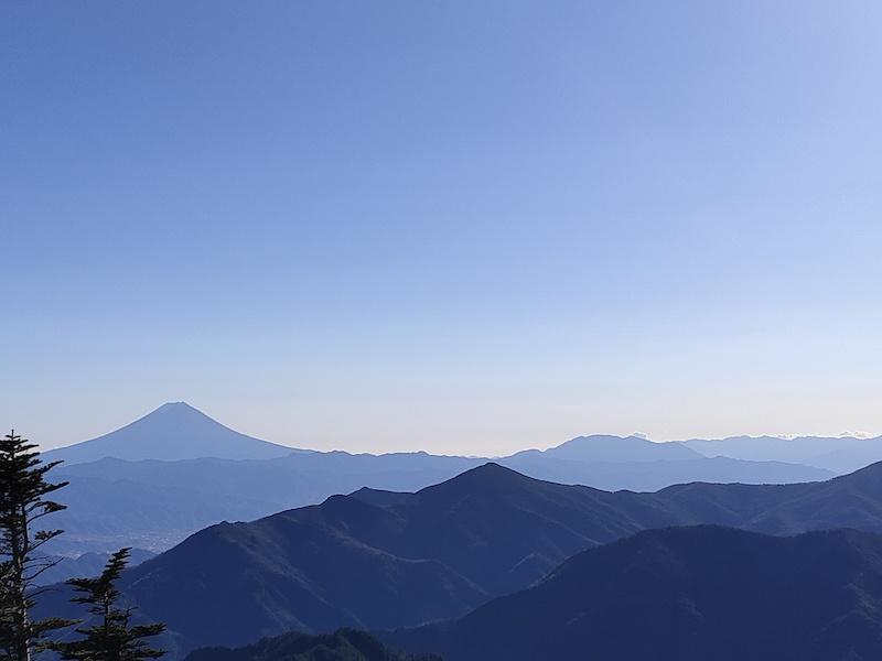 富士山も綺麗