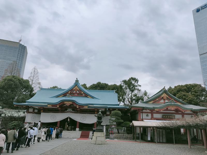 日枝神社 社殿