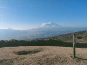 富士見ヶ丘公園から富士山